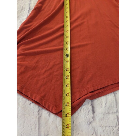 Eileen Fisher Stretch Rayon Jersey Midi Cowl Neck Sleeveless Size 3X With Pocket - Picture 5 of 6